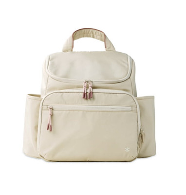 Skip Hop Diaper Bag Backpack Bundle Forma Multi-Function 9 Pocket Bag Oat NEW