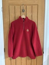 Polo Ralph Lauren Vintage Men’s Fleece 1/4 Zip Red - Large - Great Condition