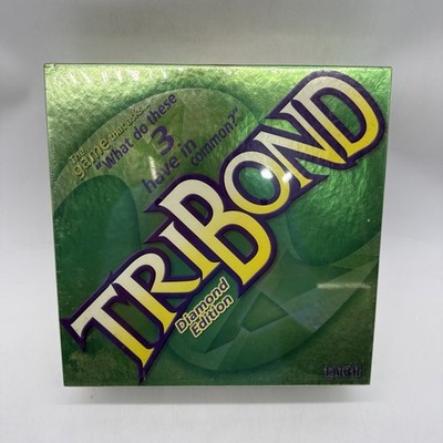 TriBond Diamond Edition Board Game 1998 Patch Products -- NEW