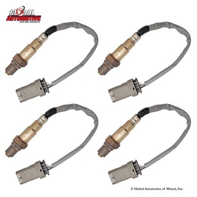 Set of 4 Bosch Oxygen O2 Sensor for 2016-2024 Chevrolet Camaro V6 3.6L V8 6.2L