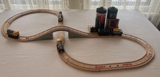 Thomas Friends Wooden Train Lot VICARSTOWN DIESELWORKS FUELING STATION, CARGO 