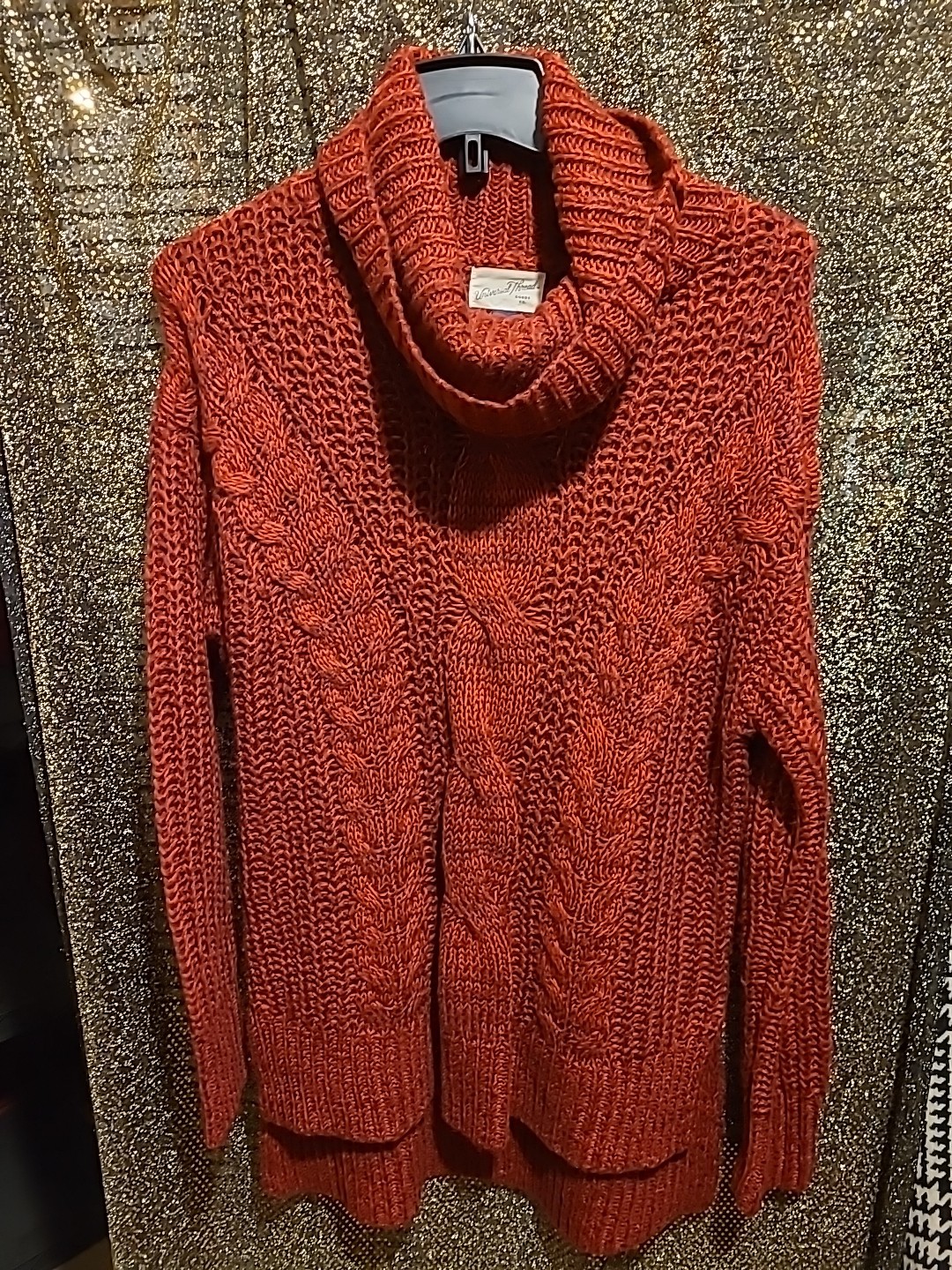 Universal Thread Cable Knit Pullover Sweater  Sma… - image 1