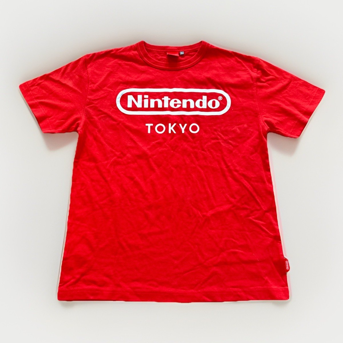 Nintendo Tokyo Shirt Mens Small Japanese Gaming Tee Japan Red Cotton