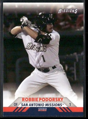 Robbie Podorsky 2022 San Antonio Missions Team Set Card