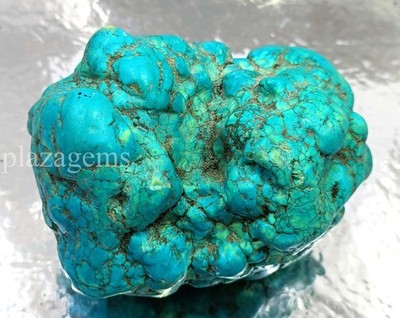 3542Ct Natural Sky Blue Turquoise EGL Certified Tumble Rough Loose