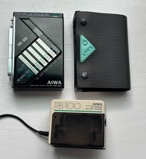 VTG 1986 Aiwa HS-J600 FM AM Cassette Recorder Radio Works Cosmeticly Clean ReadD