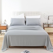 Twin Sheet Set - 3 Piece Bed Sheets for Twin Size Bed, Extra Soft Breathable,