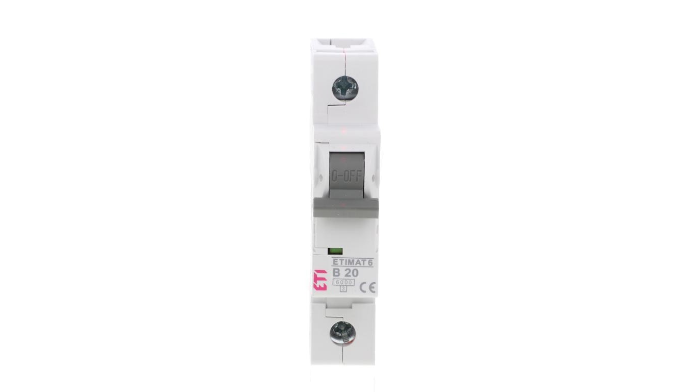Overcurrent Switch 1P B 20A 6kA AC ASTI-ETIMAT 6 002111517