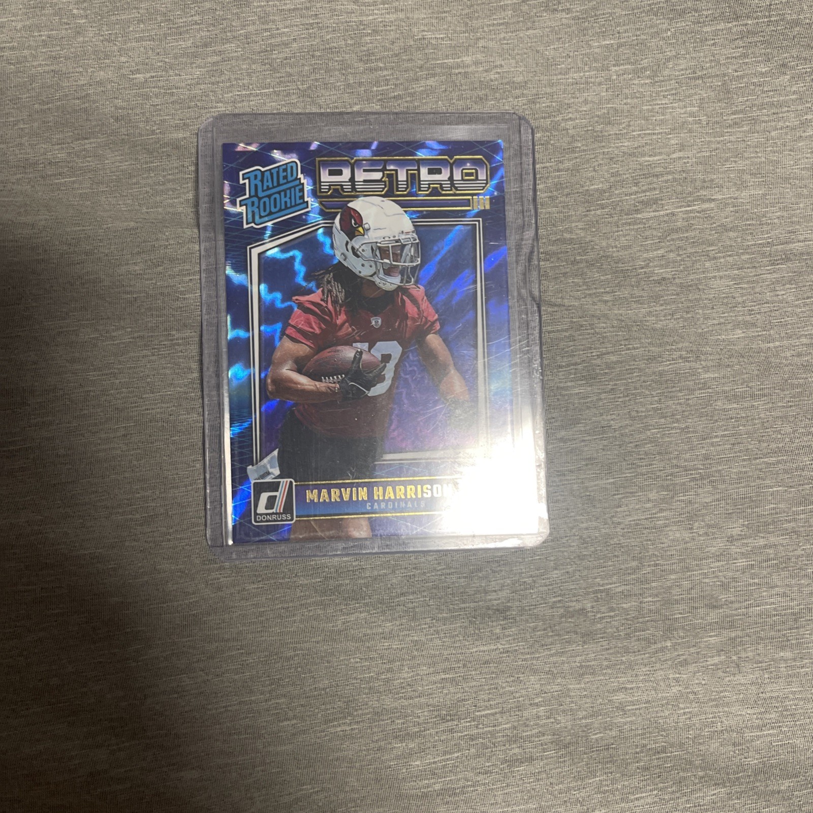 2024 Panini Donruss - Rated Rookie Retro Marvin Harrison Jr. #4 (RC)