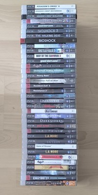36 PS3 Spiele, GTA IV Comp. Edt., GTA V, CoD MW 2, Battlefield 3 + 32 weitere 