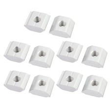 10Pcs Aluminum Solar Panel Mounting Brackets-Mid Clamp for Framed Panels