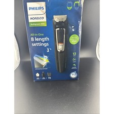 PHILIPS Norelco Multigroon 3000 All-In-One Trimmer 13 Pieces NEW. Damaged Box