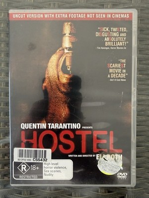 HOSTEL: UNCUT (2005) DVD VERY GOOD CONDITION (EX-RENTAL) (REGION 4) PAL RARE OOP