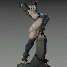 1/24 Resin Doll Sexy Fitness Trainer Girl Statue Unpainted Unassembled Model Kit