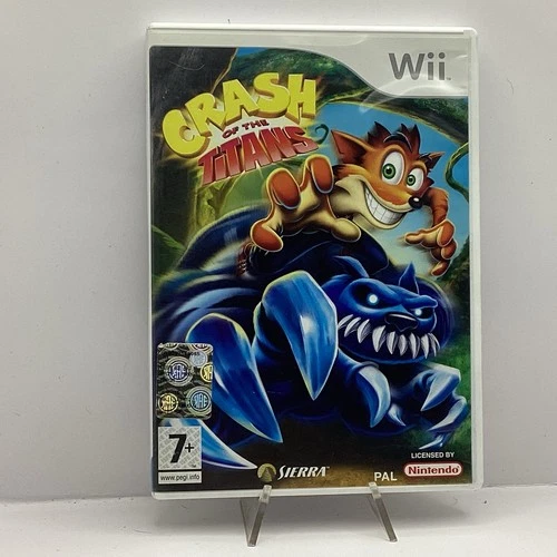 Crash Of The Titans Nintendo Wii Game Pal Complete