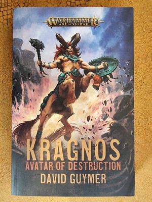Warhammer AOS - Kragnos Avatar of Destruction Paperback Book First - Very Good