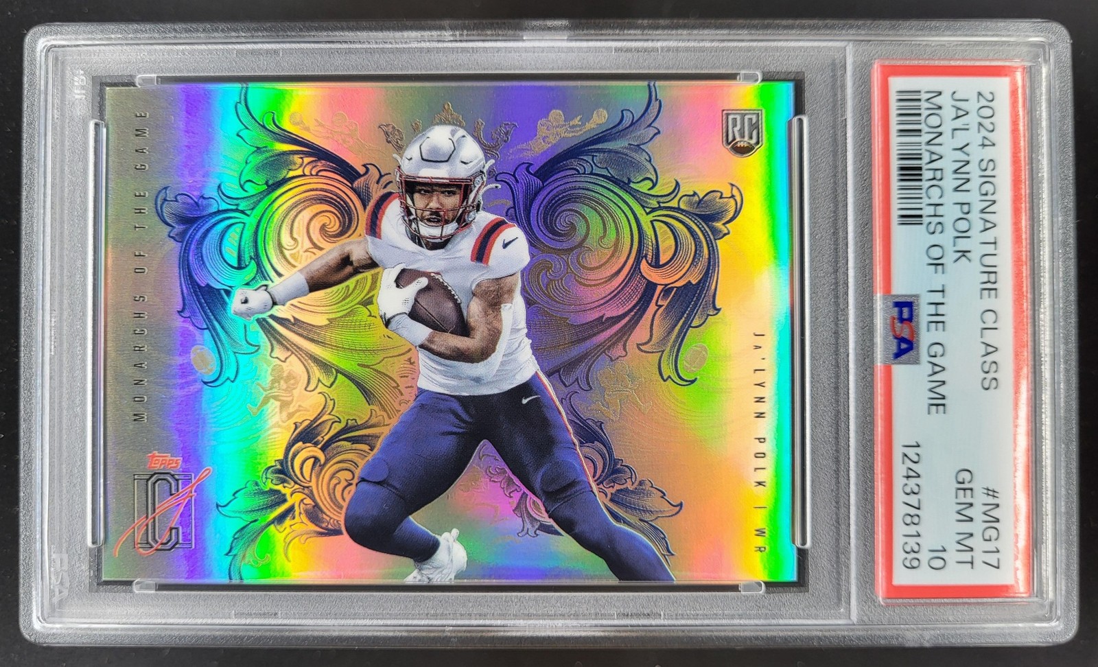 Ja'Lynn Polk Topps Signature Class Monarchs of the Game #MG17 Base