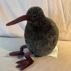 NWT NativeZ Kiwi Plush Toy 13” Medium Dark Brown Kiwi Bird / Made In New Zealand — photo 2