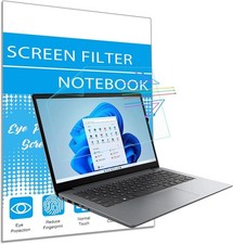 2 Pack Anti Blue Light Screen Protector for 14" Laptop, HP Pavilion/Chromebook 1