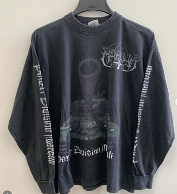 1999 Marduk - Panzer Division Marduk Vintage Long Sleeves Shirt Reprint