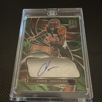 Panini 2024 Spectra Chad Johnson IL-CJN Illustrious Legends Auto Prizm 31/35