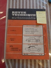 Revue technique Opel COMMODORE
