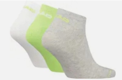 Head Sneaker Socken Grün 3er Pack