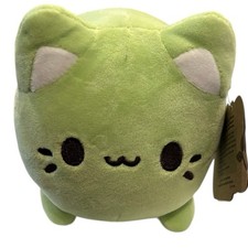 Aurora Green Tea Meowchi Tasty Peach 7 " Plush Stuffed Animal Toy Plushie NEW
