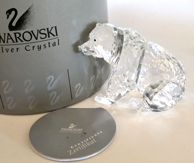 Swarovski Crystal 7637 000 006 Grizzly Bear 3.5
