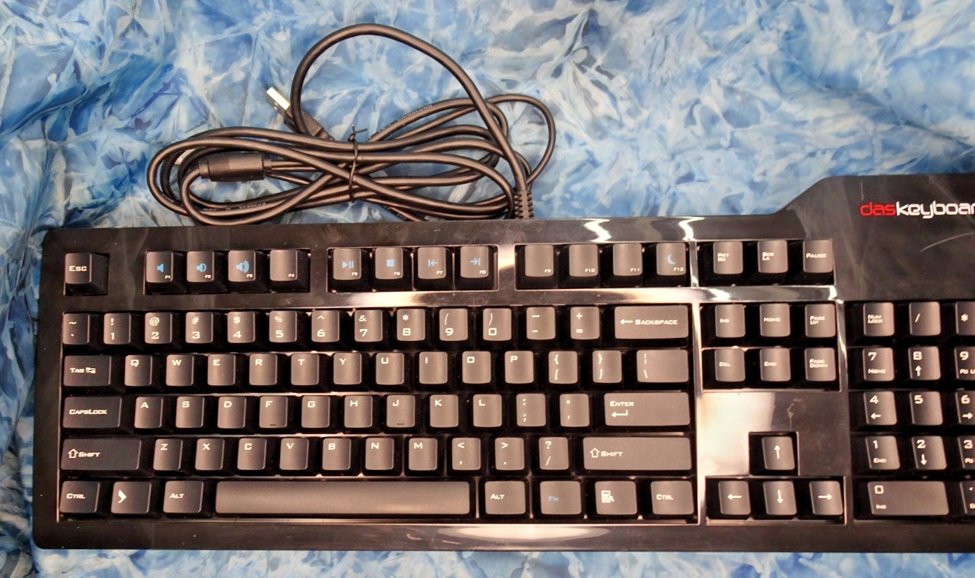 Das Keyboard 4 Professional (DASK4MKPROSIL) Wired Keyboard