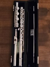 William S. Haynes Flute Boston Mass. SN# 42329 Patented Sterling Silver 
