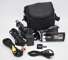 Sony Handycam HDR-CX190 Black Digital Video Camcorder 30x Zoom 5.3MP - TESTED