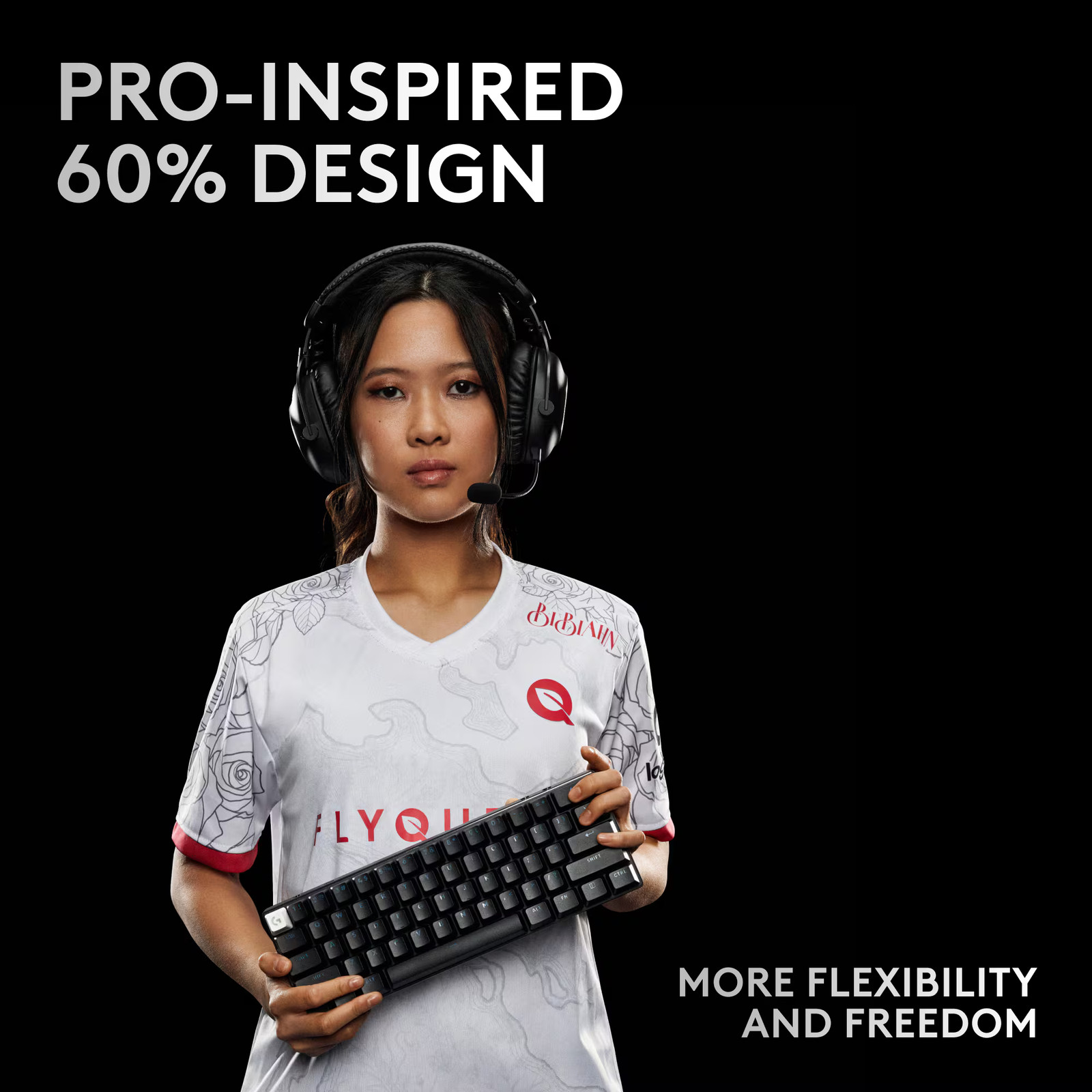 Logitech - PRO X 60 LIGHTSPEED TKL 60% Inalámbrico Mecánico GX Óptico Táctil, imagen 6