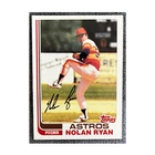 Topps 1982 Nolan Ryan Autographed #90 Houston Astros Baseball Card
