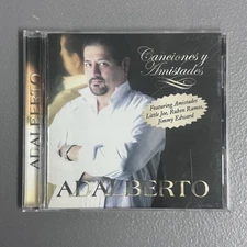 Adalberto - Cd - Canciones y Amistades - Latin Tejano Chicano Tex Mex Rare