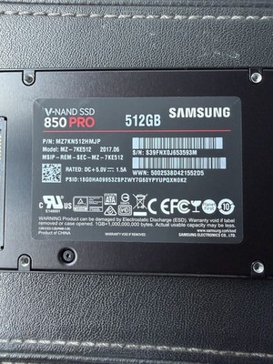Samsung 850 Pro 512GB SATA III Solid State Drive MZ7KN512HMJP SSD 2.5