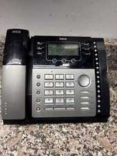 RCA Model 25423RE1-A Four Line Corded Business Phone Good 2