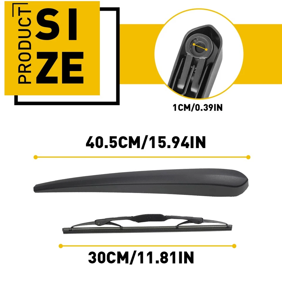 Brazo limpiaparabrisas trasero Buick Envision 2018 2019-2020 Chevy Equinox 2016-2020 Foto 2 de 4