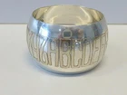 Alphabet Reed & Barton Sterling Silver 925 NAPKIN Ring N891 Vintage Modern MCM