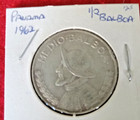 Foreign Coin       PANAMA 1962   1/2 Balboa  .900 SILVER  Circulated — photo 1