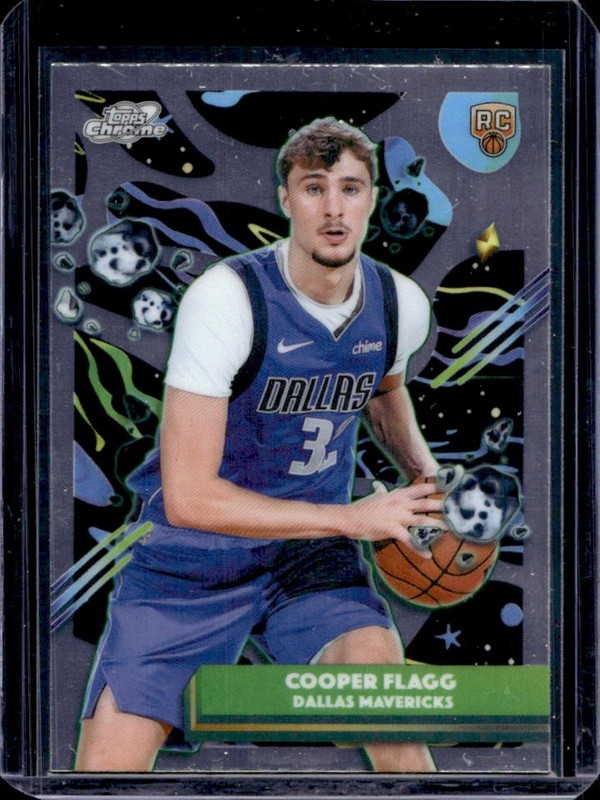 2025-26 Topps Cosmic Chrome Cooper Flagg RC Rookie #12 Mavericks