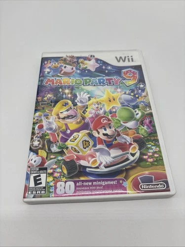 Mario Party 9 (Nintendo Wii, 2012) Complete with Manual CIB