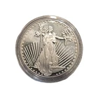 1 oz SilverTowne Saint-Gaudens Silver Round (New) .999