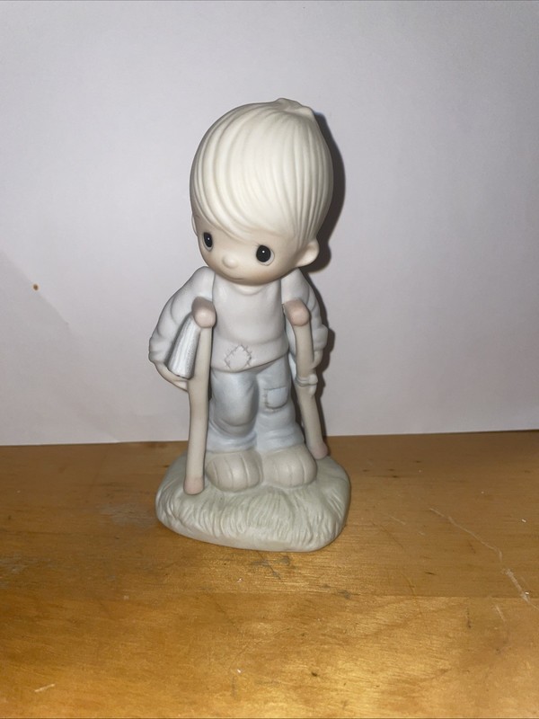Precious Moments Enesco Jonathan And David He Watches Over Us All 1979 No Box