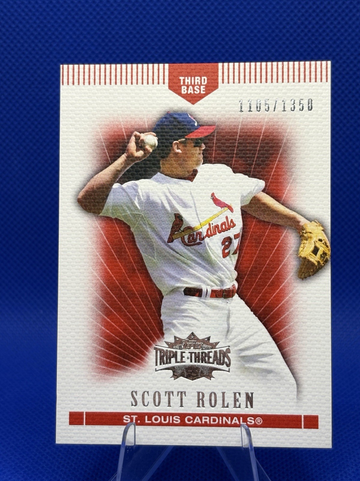 2007 Topps Triple Threads - Scott Rolen #92 /1350