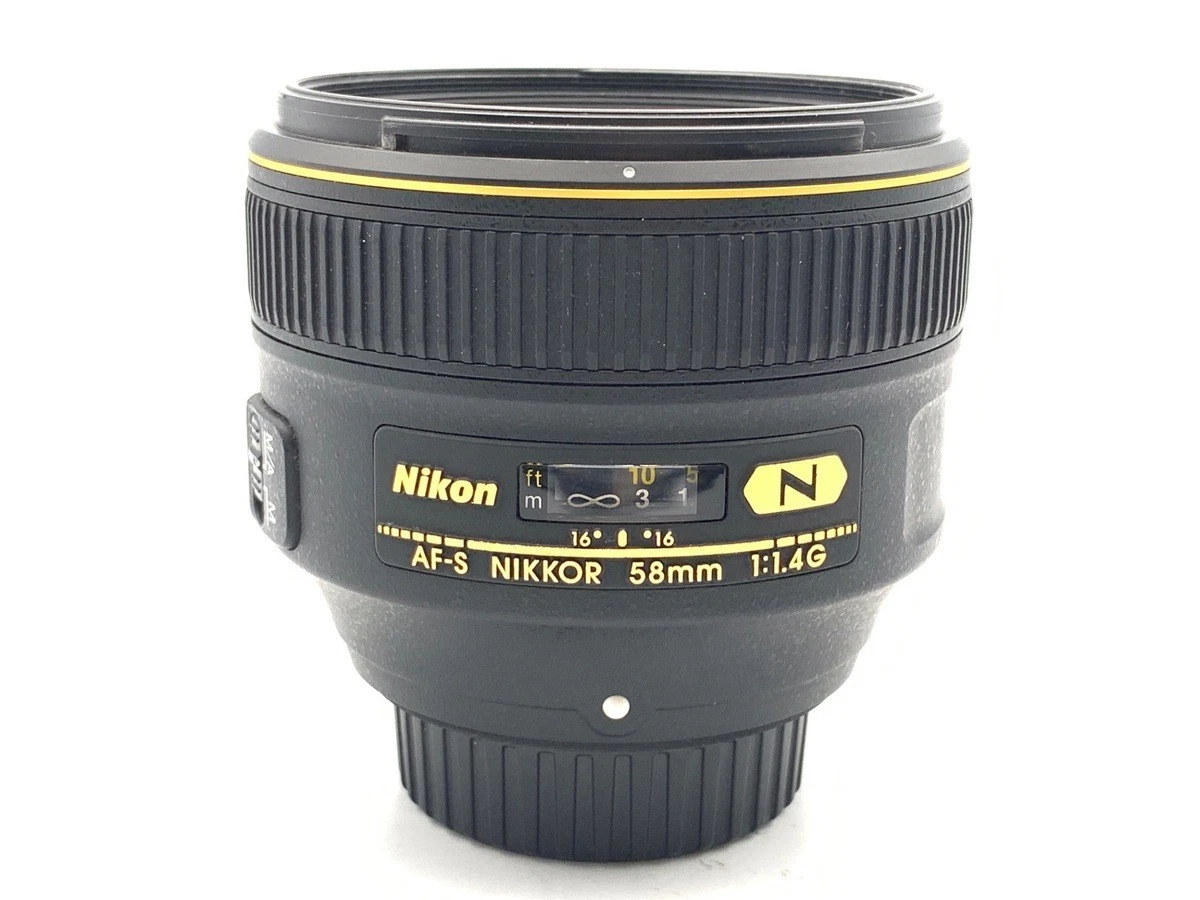 Nikon NIKKOR AF-S 58mm f/1.4 Camera Lenses for sale | eBay