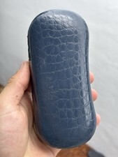 Navy Blue Reading Glasses Hard Case