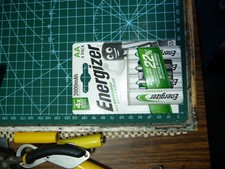Energizer Power Plus AA 2000 mAh Rechargeable Batteries Pack - 4 Piece. NEW..