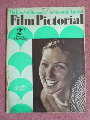 FILM PICTORIAL (1932) UK mag ANITA PAGE, TALLULAH BANKHEAD, ASTRID ALLWYN
