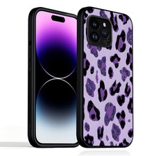 Leopard Matte Phone Cover Case For Apple iPhone XR/XS/6/7/8/11/12/12 Pro Max UK
